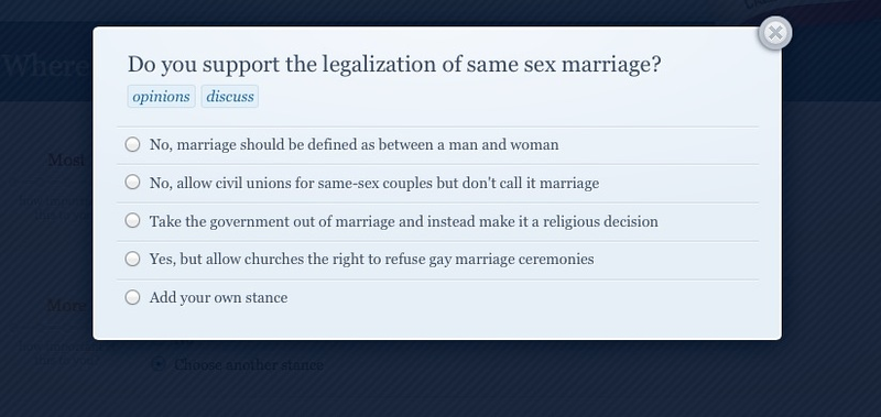 Illustration for article titled A Voting App Thinks I'm a Libertarian. I'm Not.